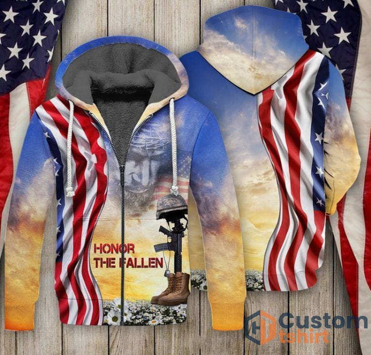4th Of July Independence Day Memorial Day American Honor The Fallen 3d Hoodie