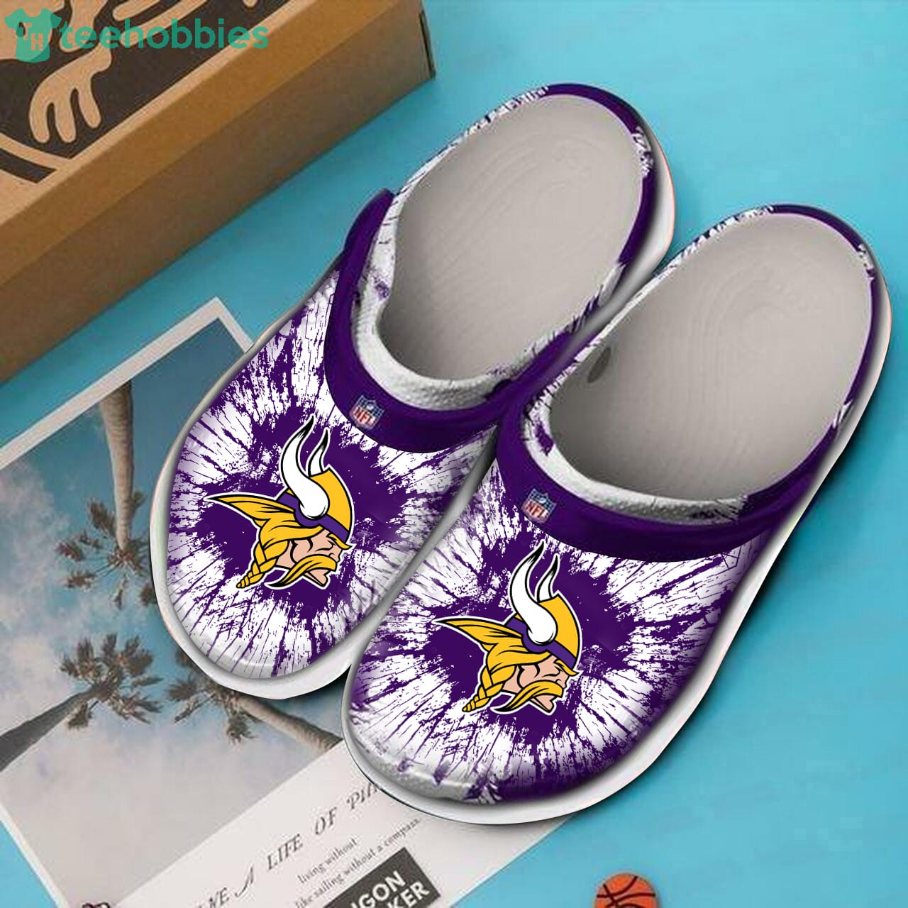 Minnesota Vikings Unisex Clog Shoes For Women, Men