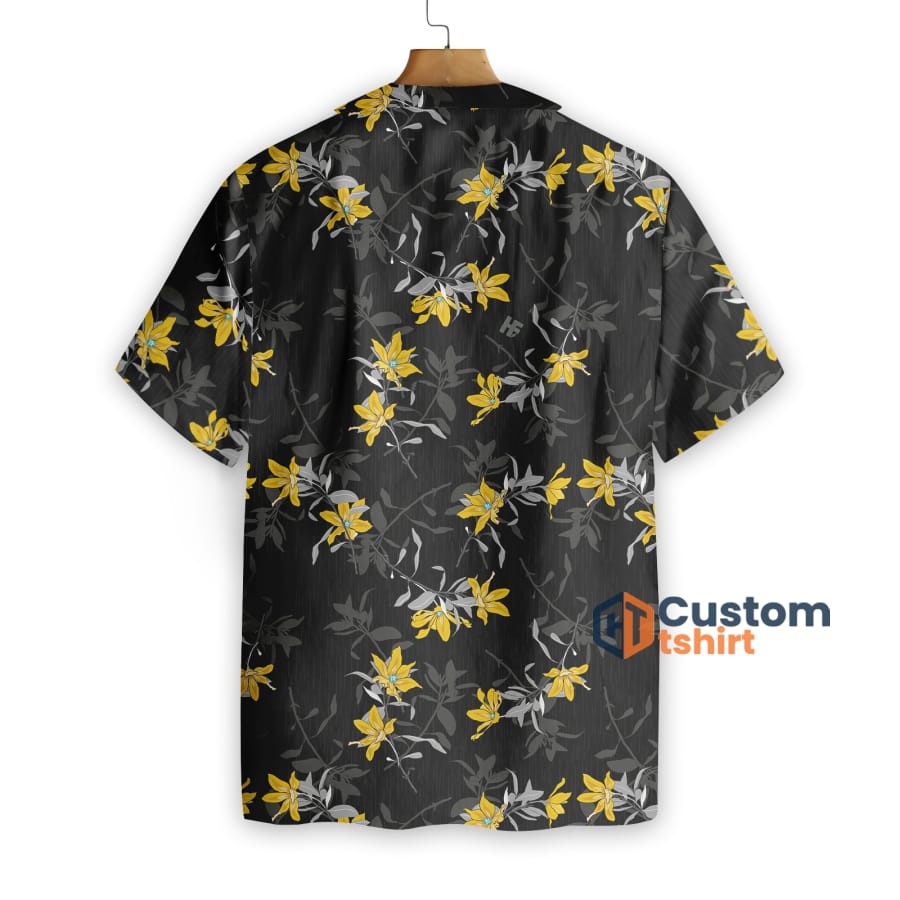 Floral Flower Short Sleeves Hawaiian Shirt