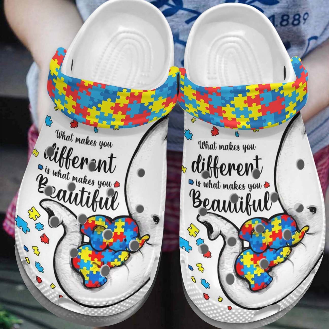 Autism What Makes You Different Comfortable Clog Shoes Gift For Men And Women