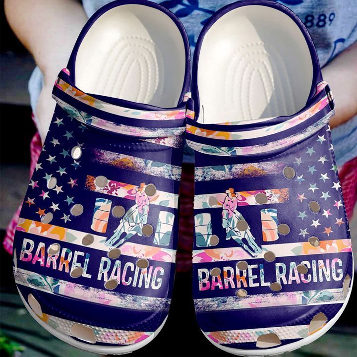 Barrel Racing Live Love Clog Shoes Comfortable Birthday Gift For Men And Women