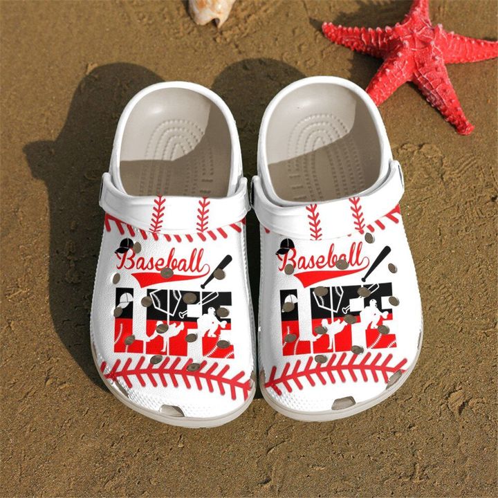 Baseball Life Clog Shoes Gift For Men And Women