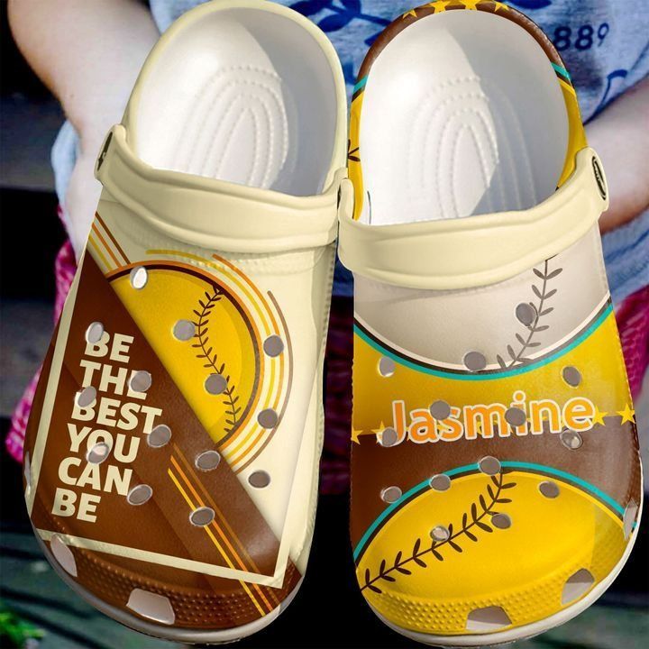 Baseball Personalized Be The Best Clog Shoes Comfortable Cute Gift For Men And Women