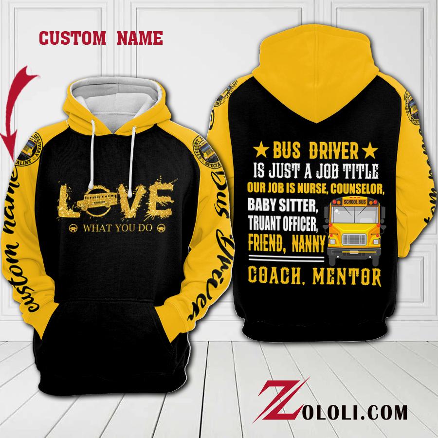 Bus Driver Is Just A Job Title Unisex 3D All Over Print