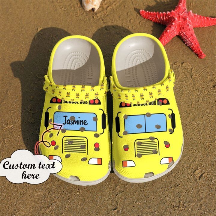 Bus Driver Personalized Car Comfortable Clog Shoes Gift For Men And Women