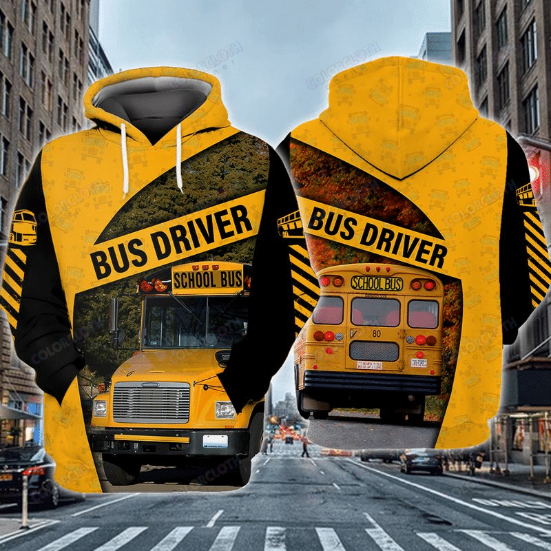Bus Driver Unisex 3D All Over Print