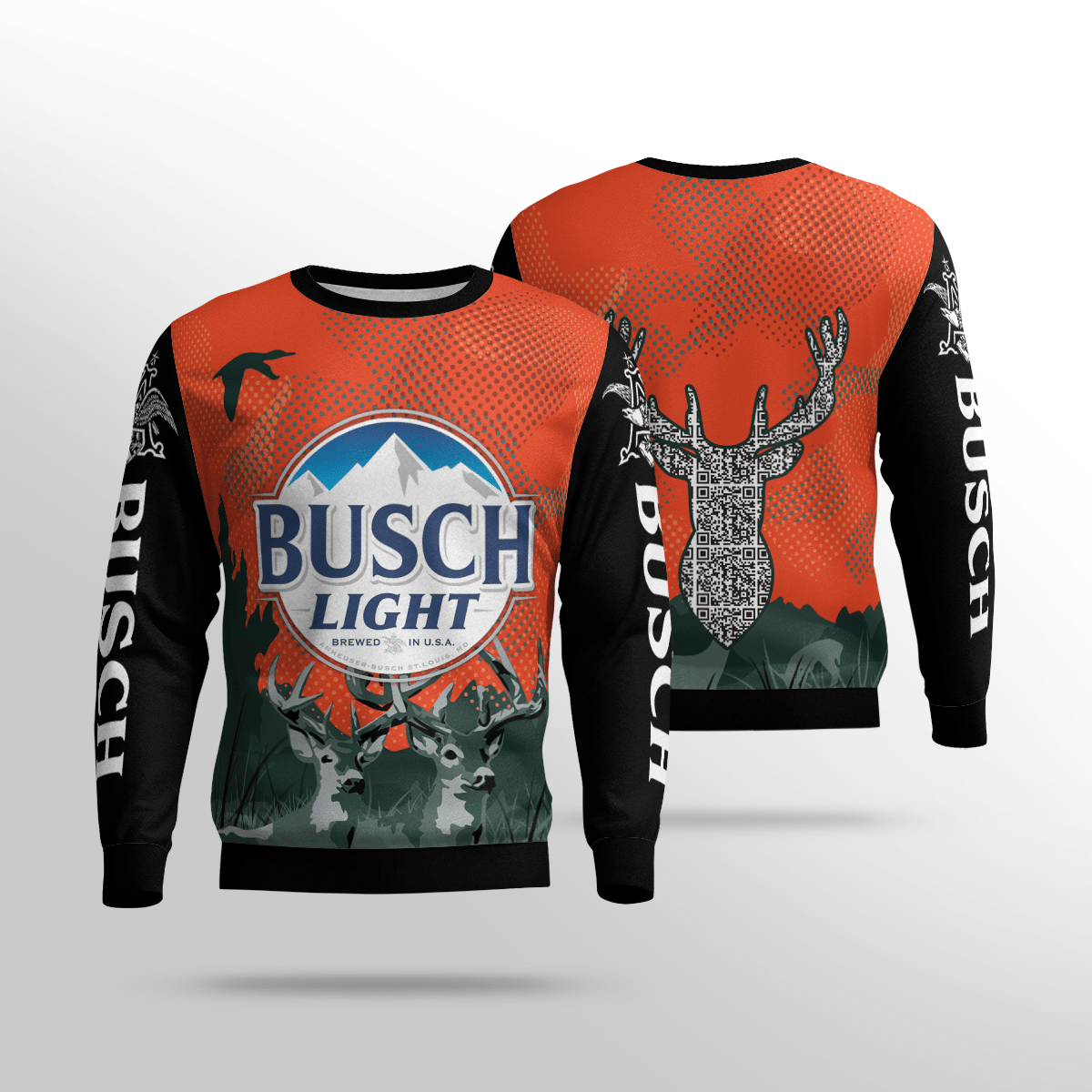 Busch Beer Deer Hunting Busch Light Drinking Fathers Day Unisex 3D All Over Print