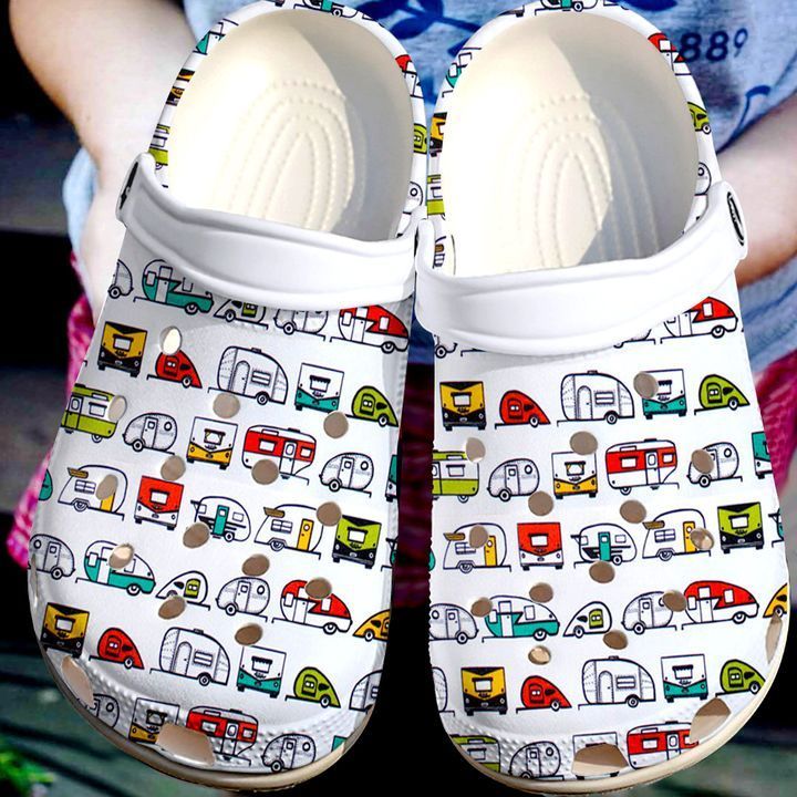 Camping Therapy Clog Shoes Cute Gift For Men And Women