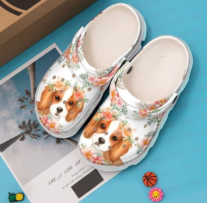Cavalier King Spaniel Baby Clog Shoes Comfortable Birthday Gift For Men And Women