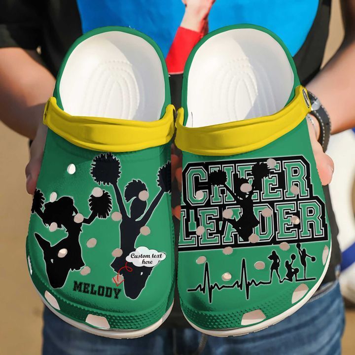 Cheerleader Personalized Girl Clog Shoes Cute Gift For Men And Women