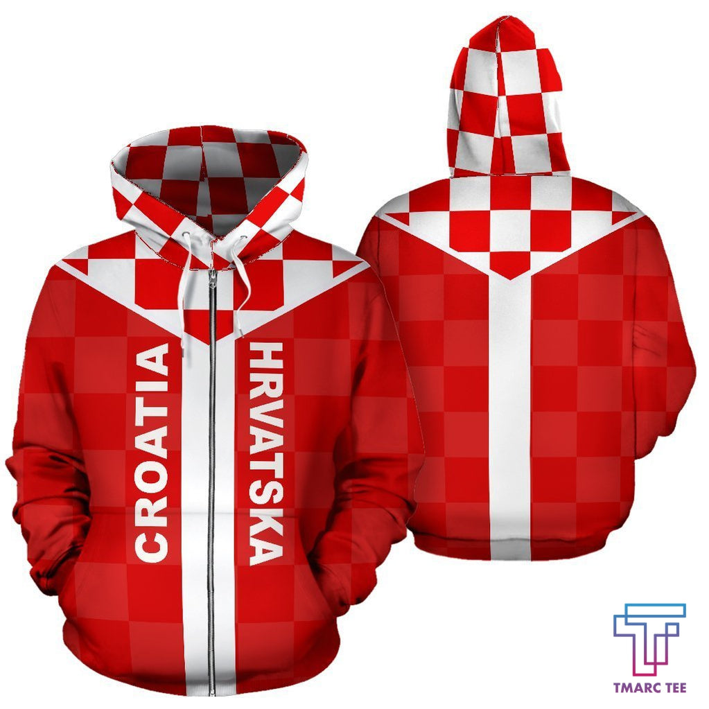 Croatia - Hrvatska Unisex 3D All Over Print