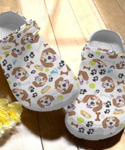 Dog Clog Shoes Comfortable Gift for Men And Women - Clog Shoes - White