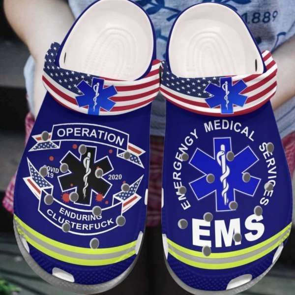 EMS Operation Enduring Clusterfuck Clog Shoes Cute Gift For Men And Women