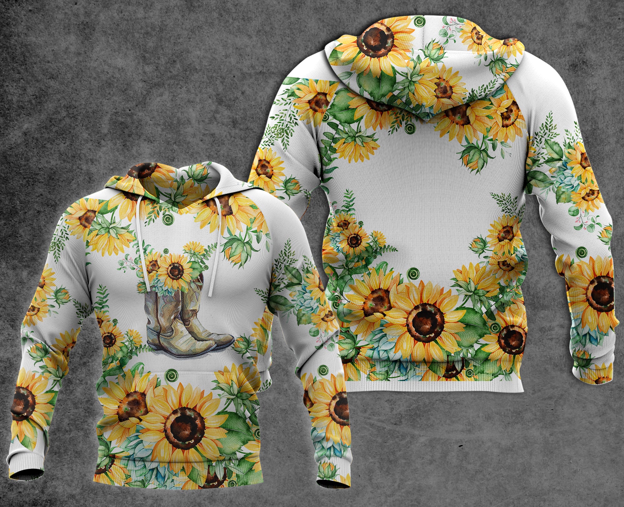 Farm Girl Sunflower Custom Unisex 3D All Over Print