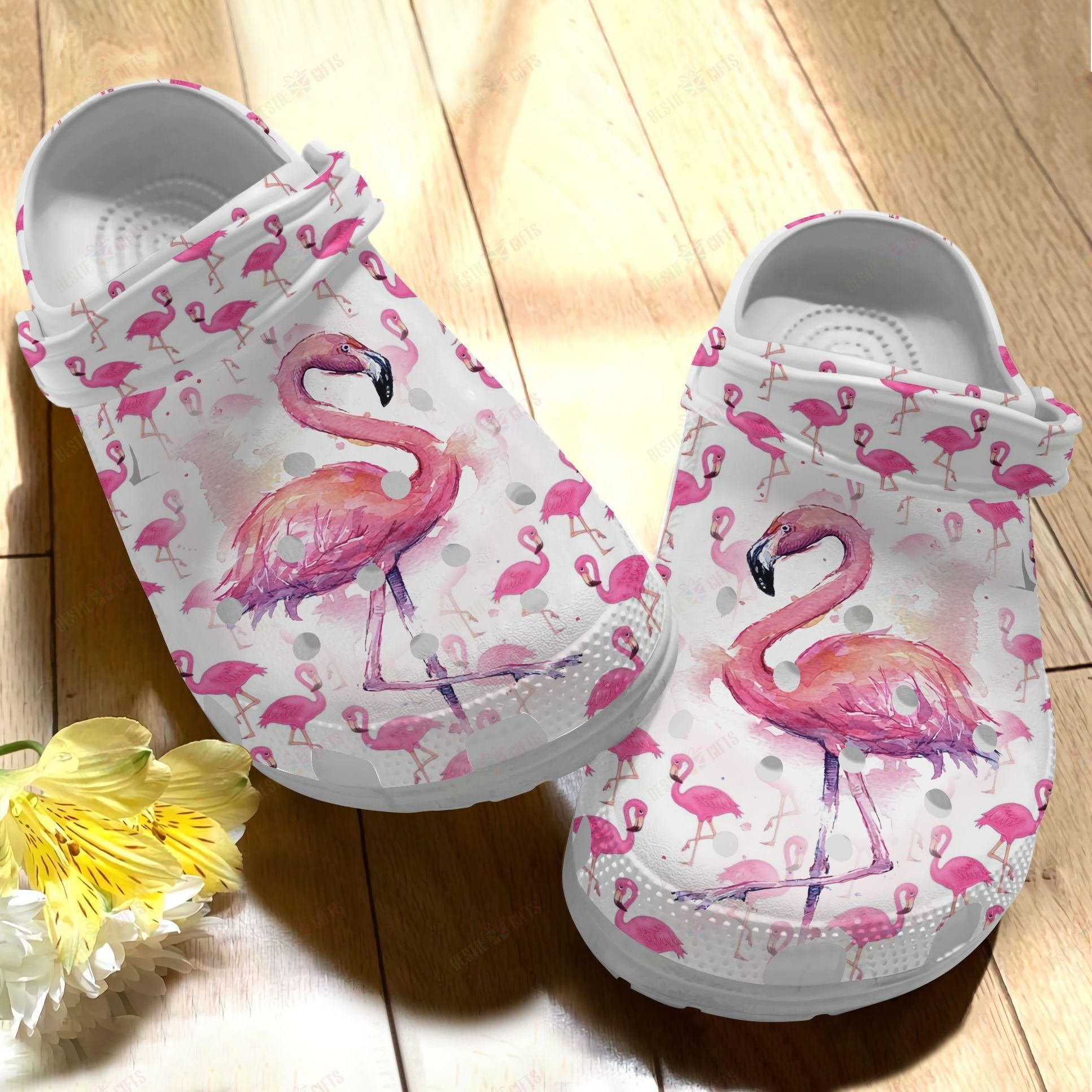Flamingo Clog Shoes Comfortable Gift For Men And Women