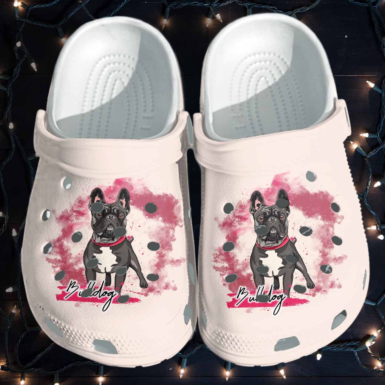 French Bulldog Funny, Pit Bull Lover Clog Shoes Birthday Gift For Men And Women