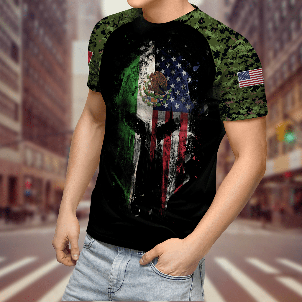 Mexican By Blood American By Birth Patriot By Choice Unisex 3D All Over Print