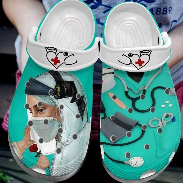 Nurse Angel Nurse Unisex Clog Shoes