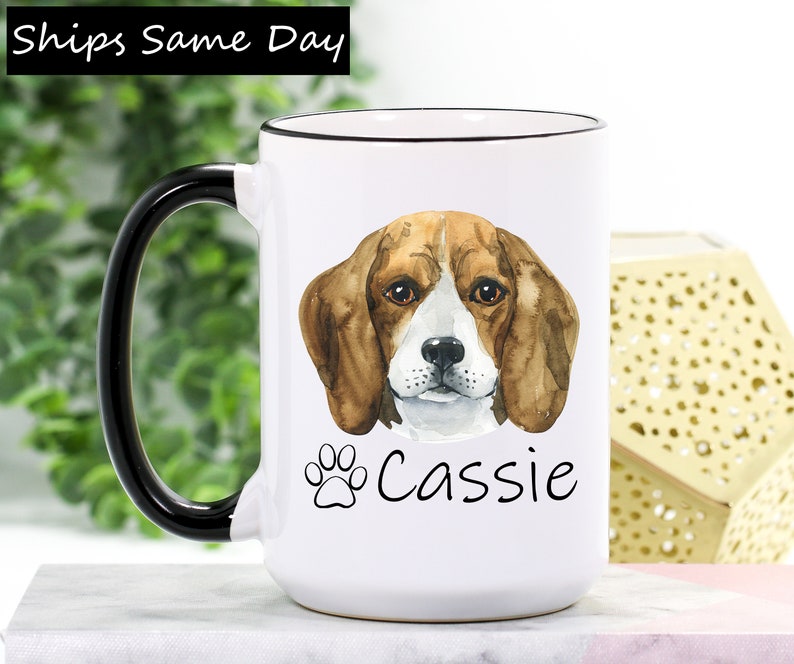 Personalized Dog Beagle Coffee Mug Cute Gift For Men And Women