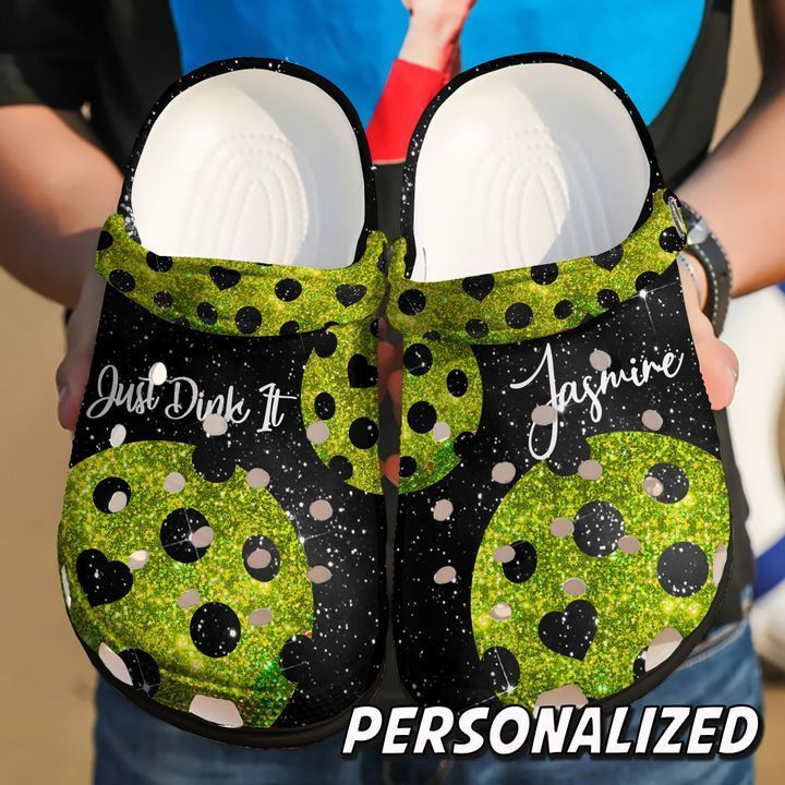 Pickleball Personalized Just Dink It Clog Shoes Comfortable Gift For Men And Women
