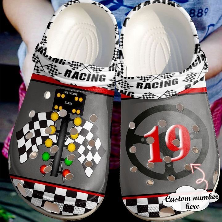 Racing Talk To Me Personalized Clog Shoes Cute Gift For Men And Women