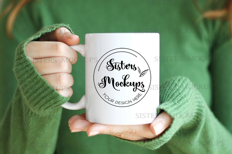 Sisters Mockup Coffee Mug Cute Birthday Gift For Sister
