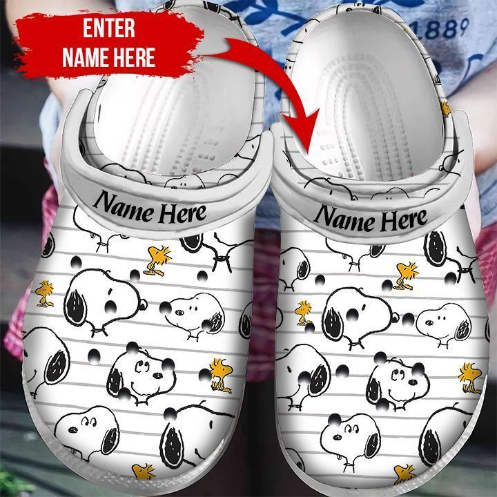 Snoopy Father'S Day Clog Shoes Cute Gift For Men And Women
