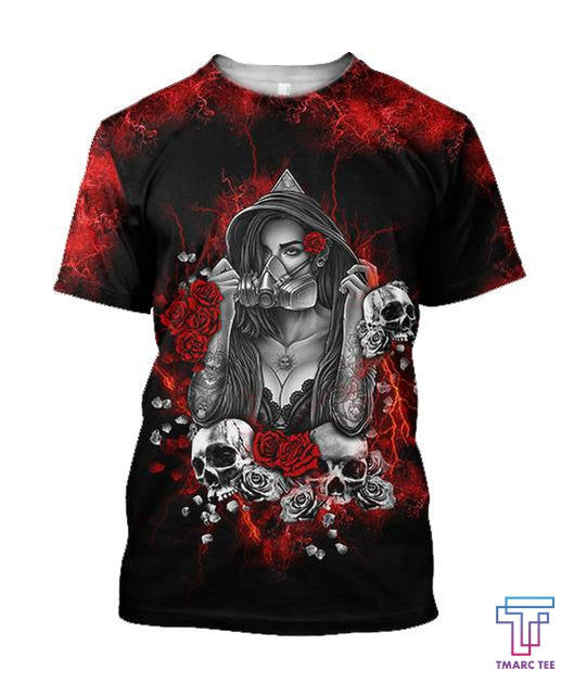 Tattoo Girl Is My Love Unisex 3D All Over Print