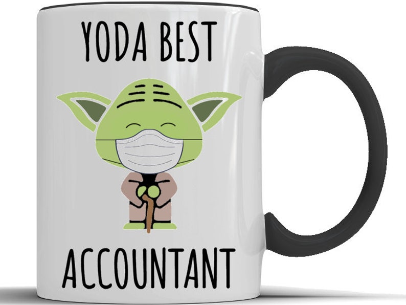 Yoda Best Accountant Coffee Mug Gift For Men And Women