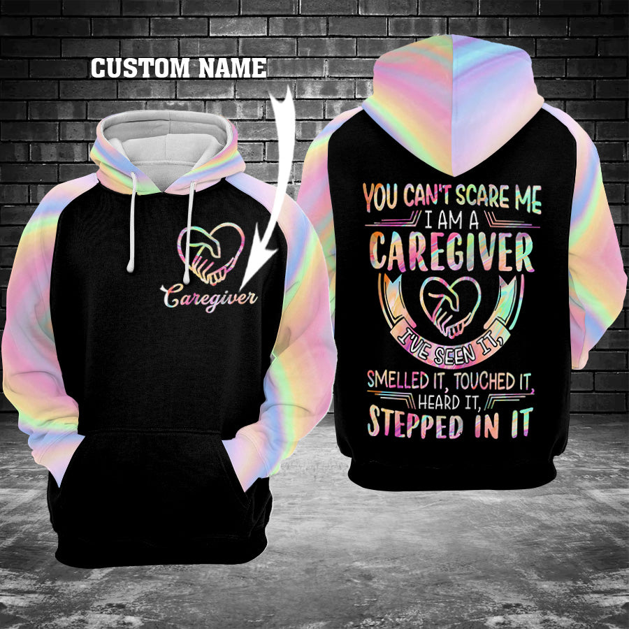 You Can't Scare Me I'm A Caregiver Unisex Custom 3D All Over Print