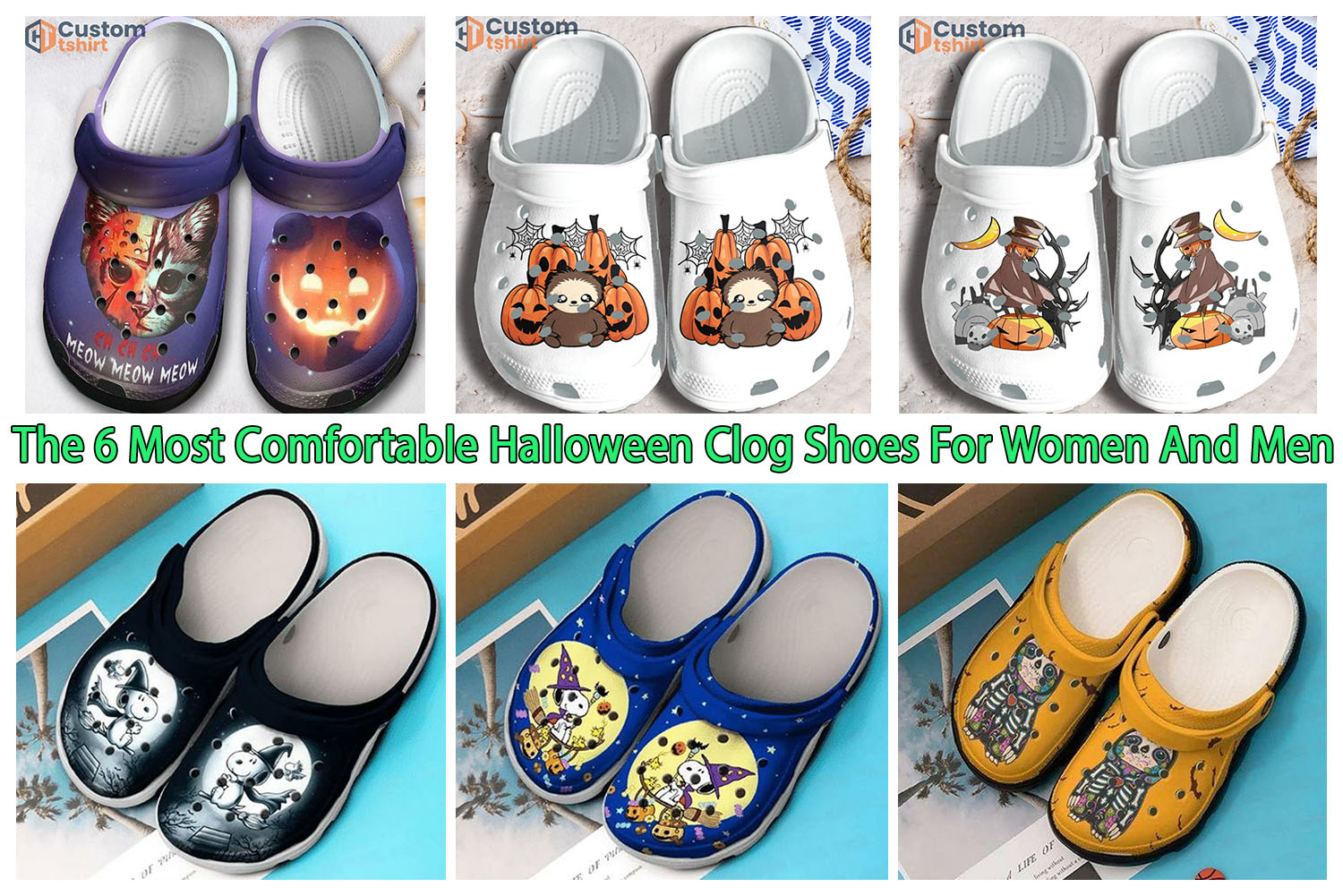 The 6 Most Comfortable Halloween Clog Shoes For Women And Men
