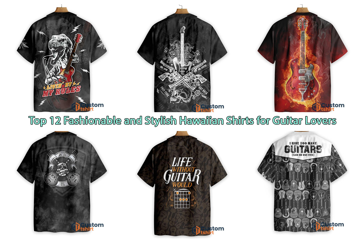 Top 12 Fashionable and Stylish Hawaiian Shirts for Guitar Lovers