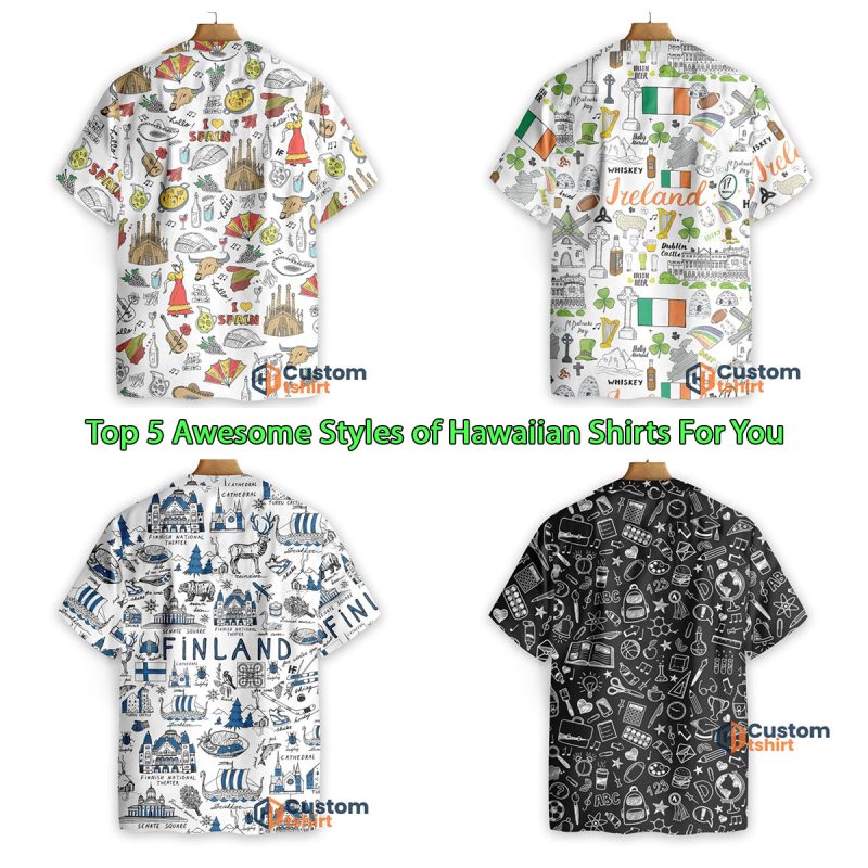 Top 5 Awesome Styles of Hawaiian Shirts For You