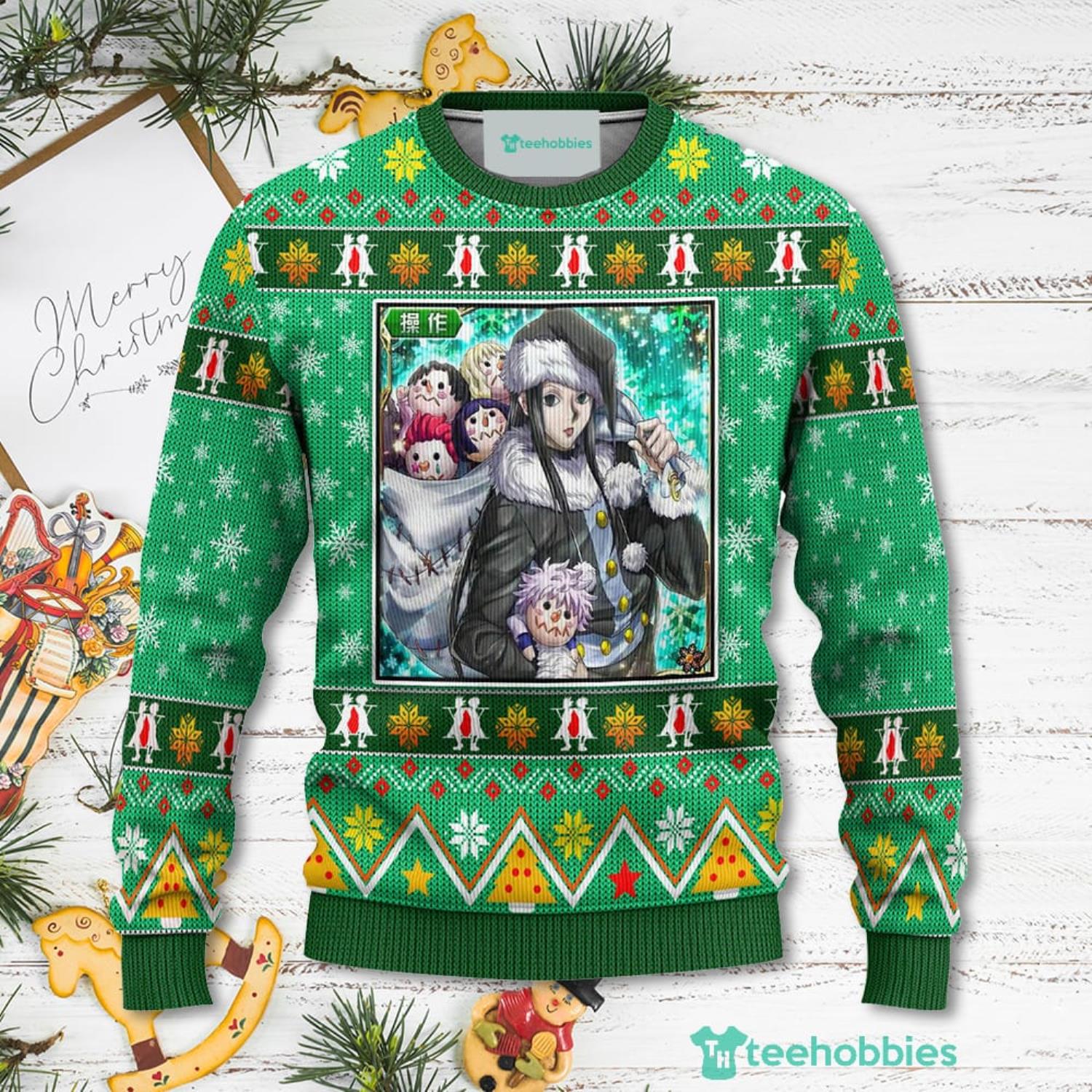 Illumi Zoldyck Anime Christmas Sweater Hunter X Hunter Xmas For Men Womenproduct photo 1 Product photo 1