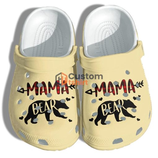 Mama Bear Clog Shoes - Funny Cute Clog Shoes Gifts For Wife Mothers Day 2022 Product Photo 1