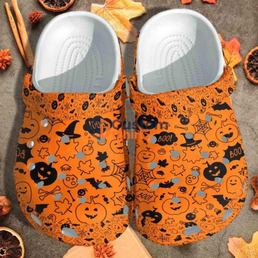 Monsters Ghost Halloween Clog Shoes - Halloween Clog Shoes band Birthday Gift For Boy Girl Product Photo 1