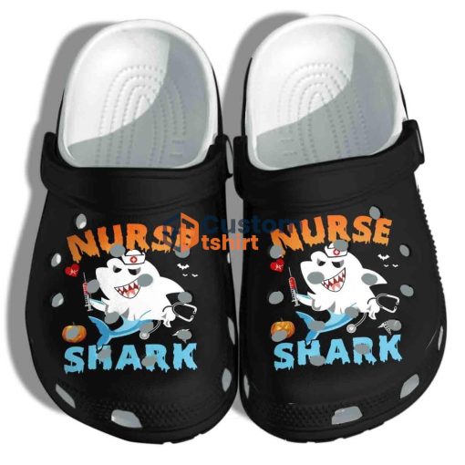 Nurse Shark Halloween Clog Shoes - Funny Animal band Birthday Gift For Man Women Product Photo 1