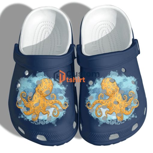 Octopus Ocean Beach Clog Shoes - Octopus Art Clog Shoes Gifts Men Women Product Photo 1
