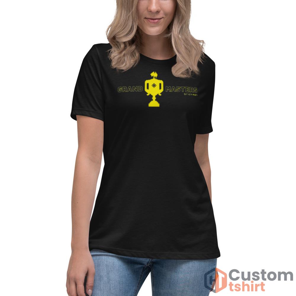 Grand Master Brickman Yellow Cup Shirt - Women's Relaxed Short Sleeve Jersey Tee