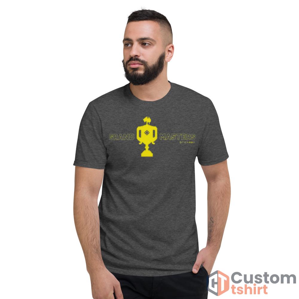 Grand Master Brickman Yellow Cup Shirt - Short Sleeve T-Shirt-1