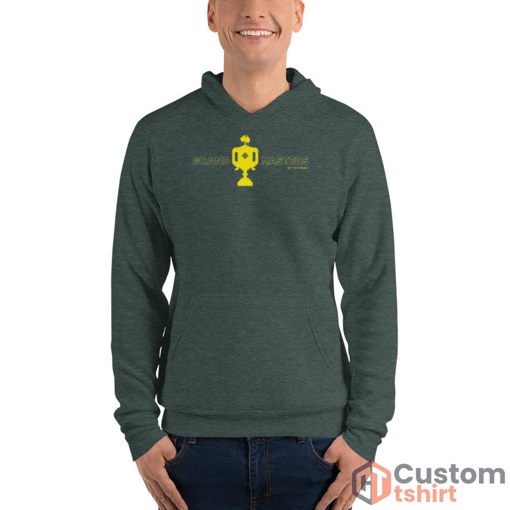 Grand Master Brickman Yellow Cup Shirt - Unisex Fleece Pullover Hoodie-1