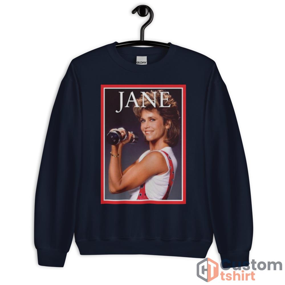 Jane Fonda Style Time Fashion T shirt - Unisex Crewneck Sweatshirt-1