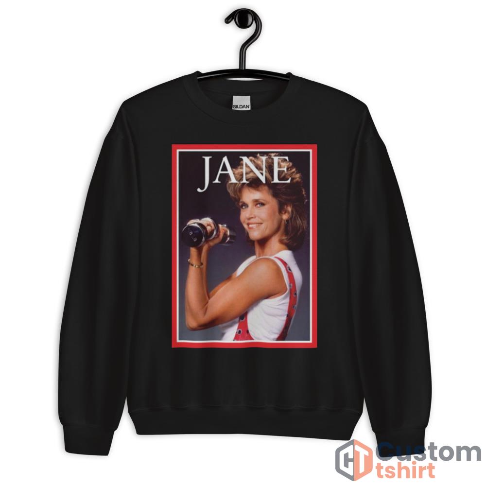Jane Fonda Style Time Fashion T shirt - Unisex Crewneck Sweatshirt