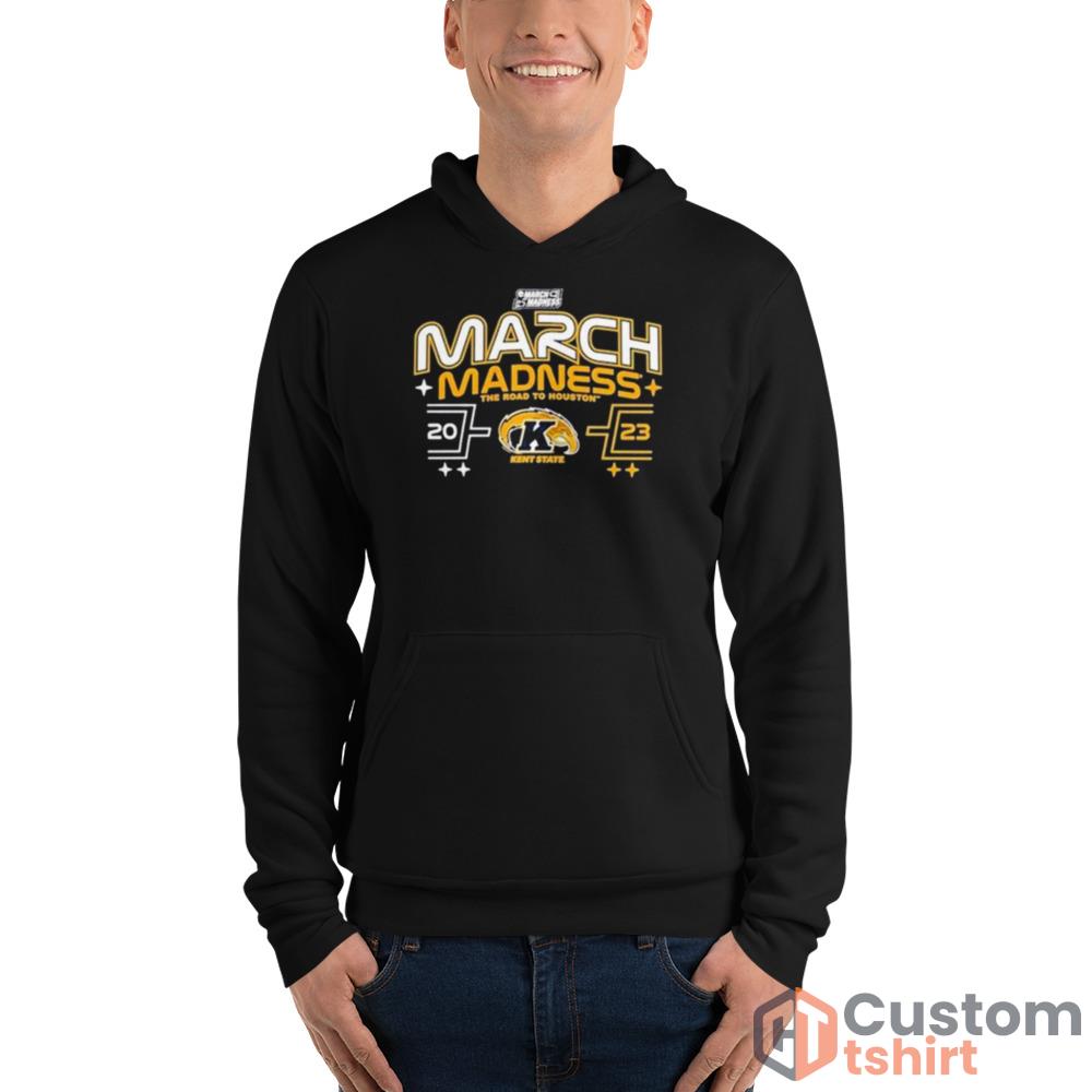 Kent State Golden Flashes 2023 March Madness The Road To Houston TShirt - Unisex Fleece Pullover Hoodie