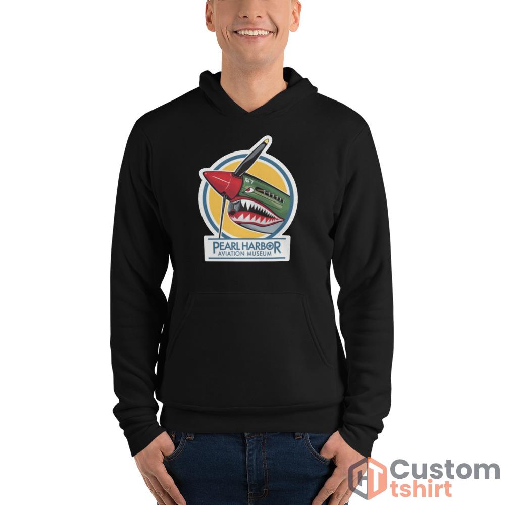 Military Army P 40 Nose Art Pearl Harbor Avation Museum shirt - Unisex Fleece Pullover Hoodie