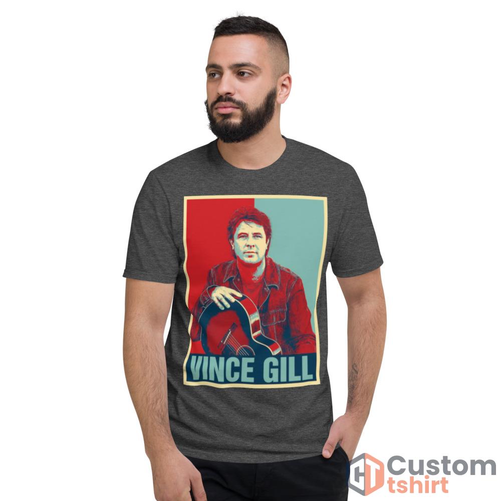 Most Important Style Vince Gill Red And Blue shirt - Short Sleeve T-Shirt-1