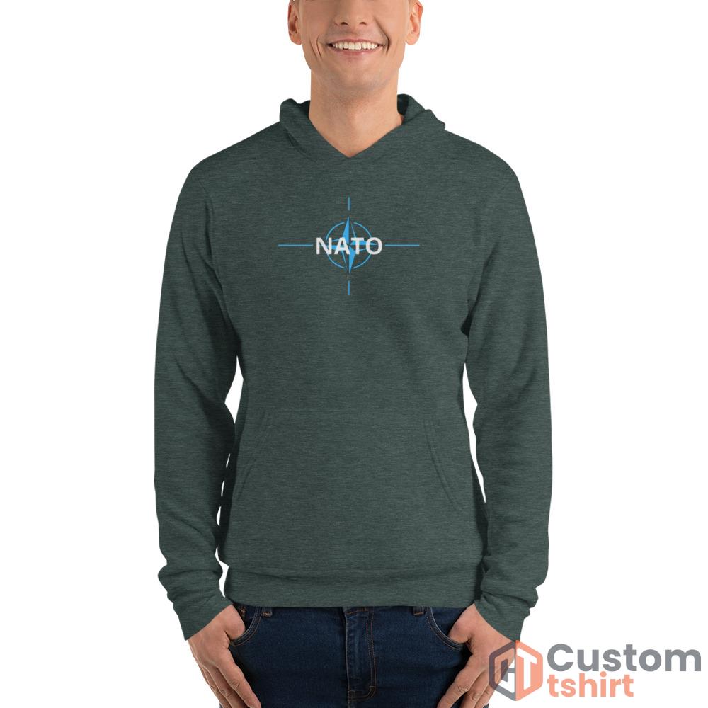 Nato Logo Electric shirt - Unisex Fleece Pullover Hoodie-1